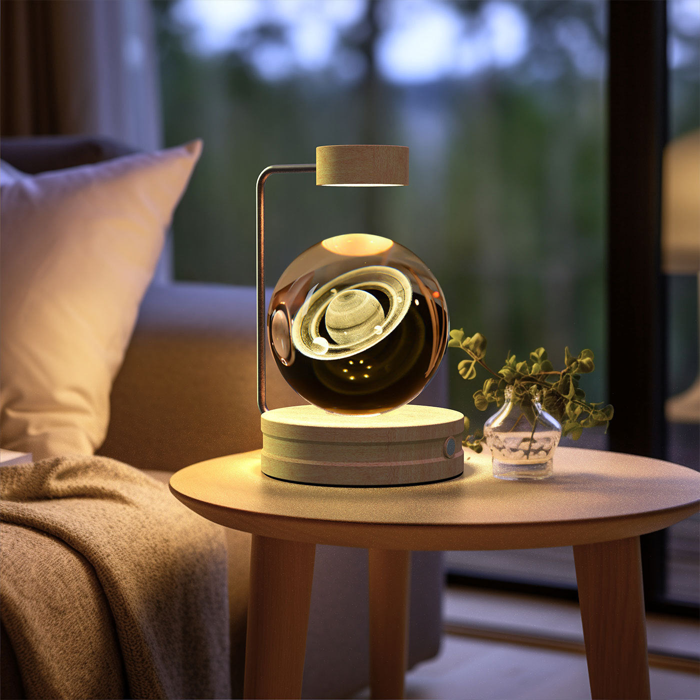 Magical Dino Orb Night Light – Cozy Bedside Glow
