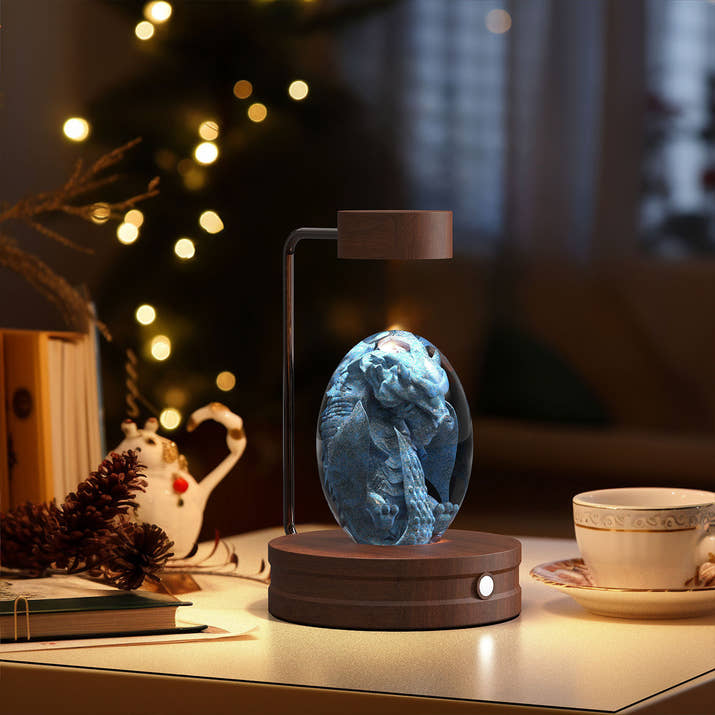 Magical Dino Orb Night Light – Cozy Bedside Glow