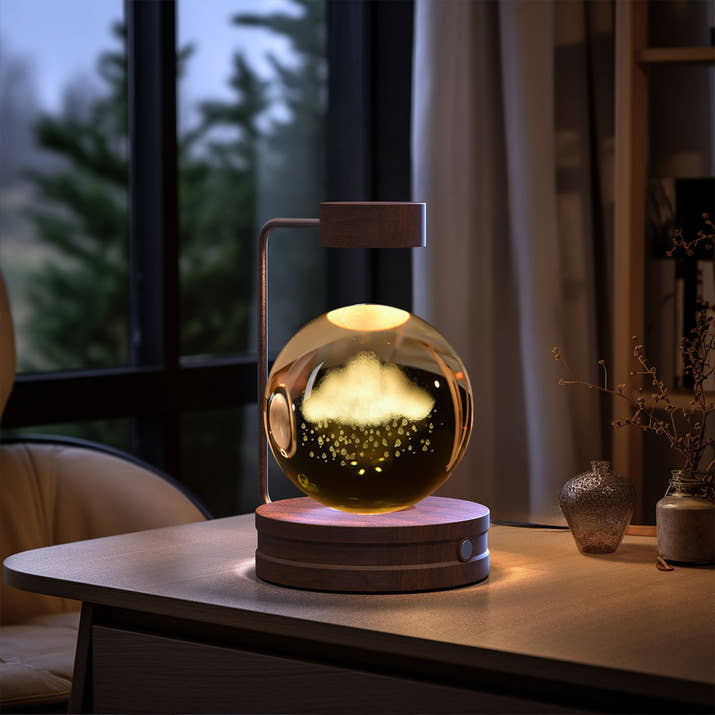 Magical Dino Orb Night Light – Cozy Bedside Glow