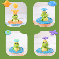 Cute Crocodile Bath Sprinkler with Accessories