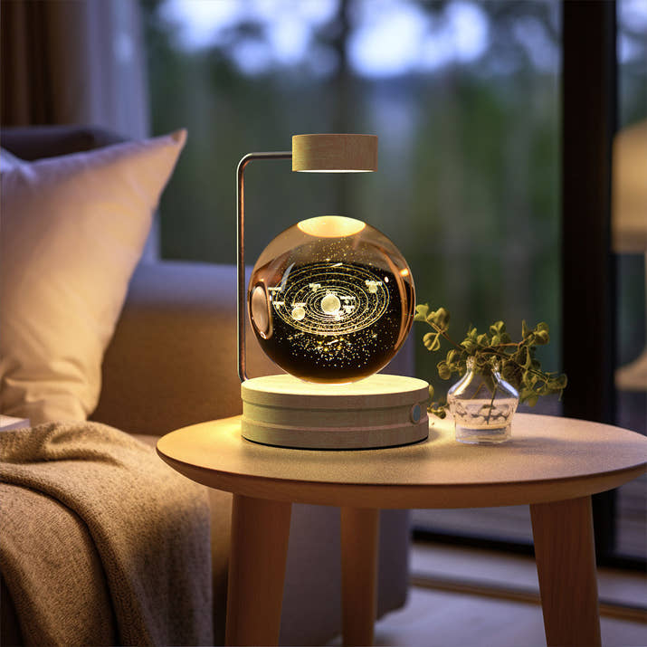 Magical Dino Orb Night Light – Cozy Bedside Glow