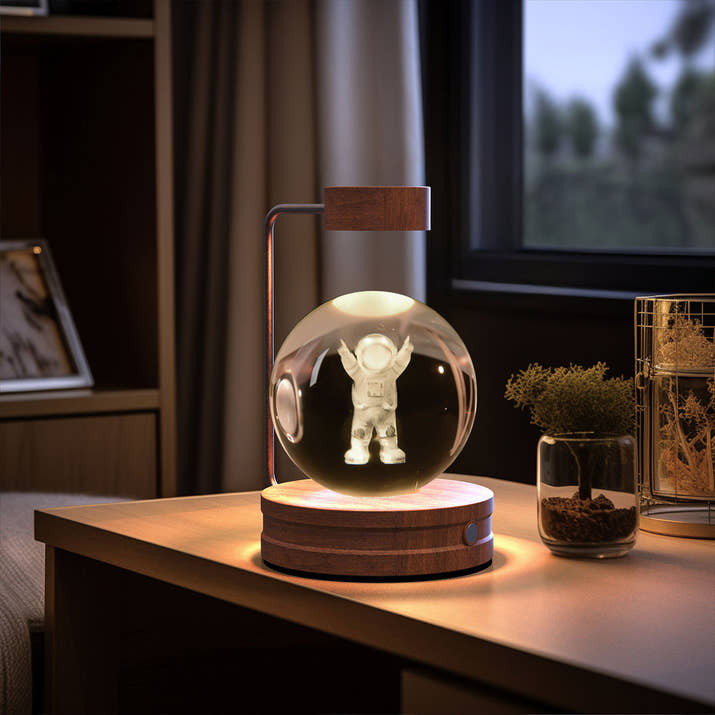 Magical Dino Orb Night Light – Cozy Bedside Glow