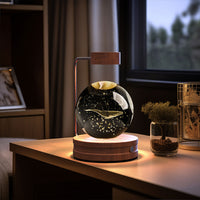 Magical Dino Orb Night Light – Cozy Bedside Glow