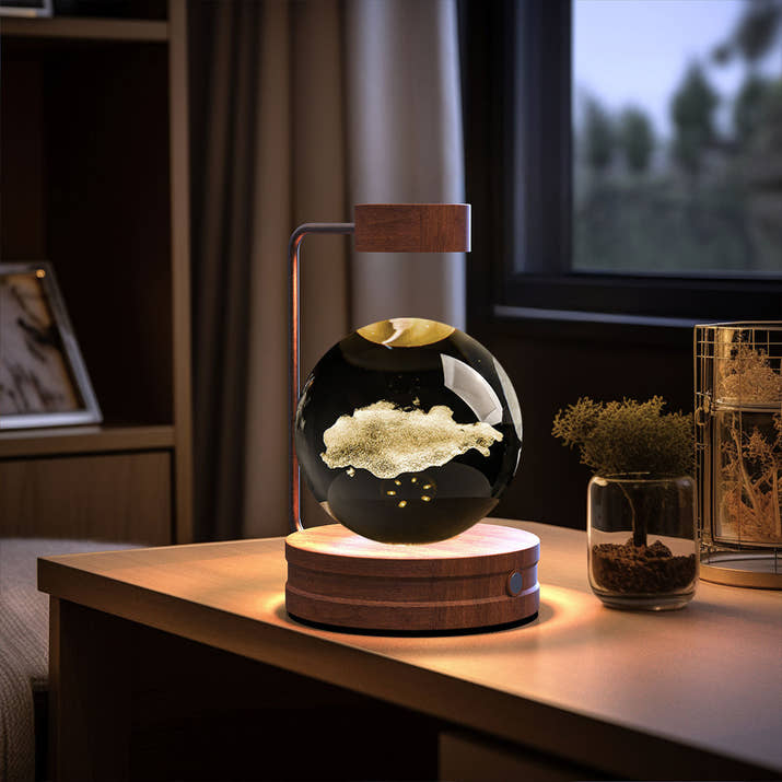 Magical Dino Orb Night Light – Cozy Bedside Glow