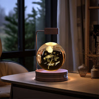 Magical Dino Orb Night Light – Cozy Bedside Glow