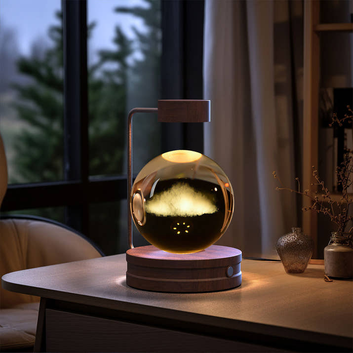 Magical Dino Orb Night Light – Cozy Bedside Glow