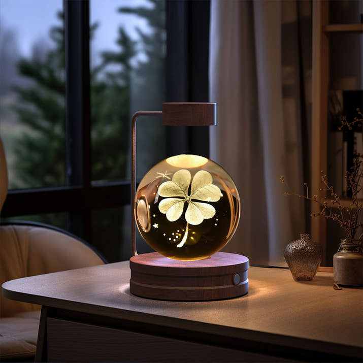 Magical Dino Orb Night Light – Cozy Bedside Glow