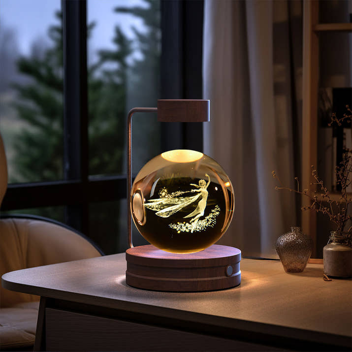 Magical Dino Orb Night Light – Cozy Bedside Glow