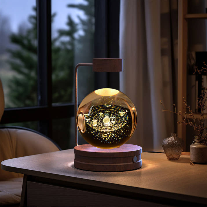 Magical Dino Orb Night Light – Cozy Bedside Glow