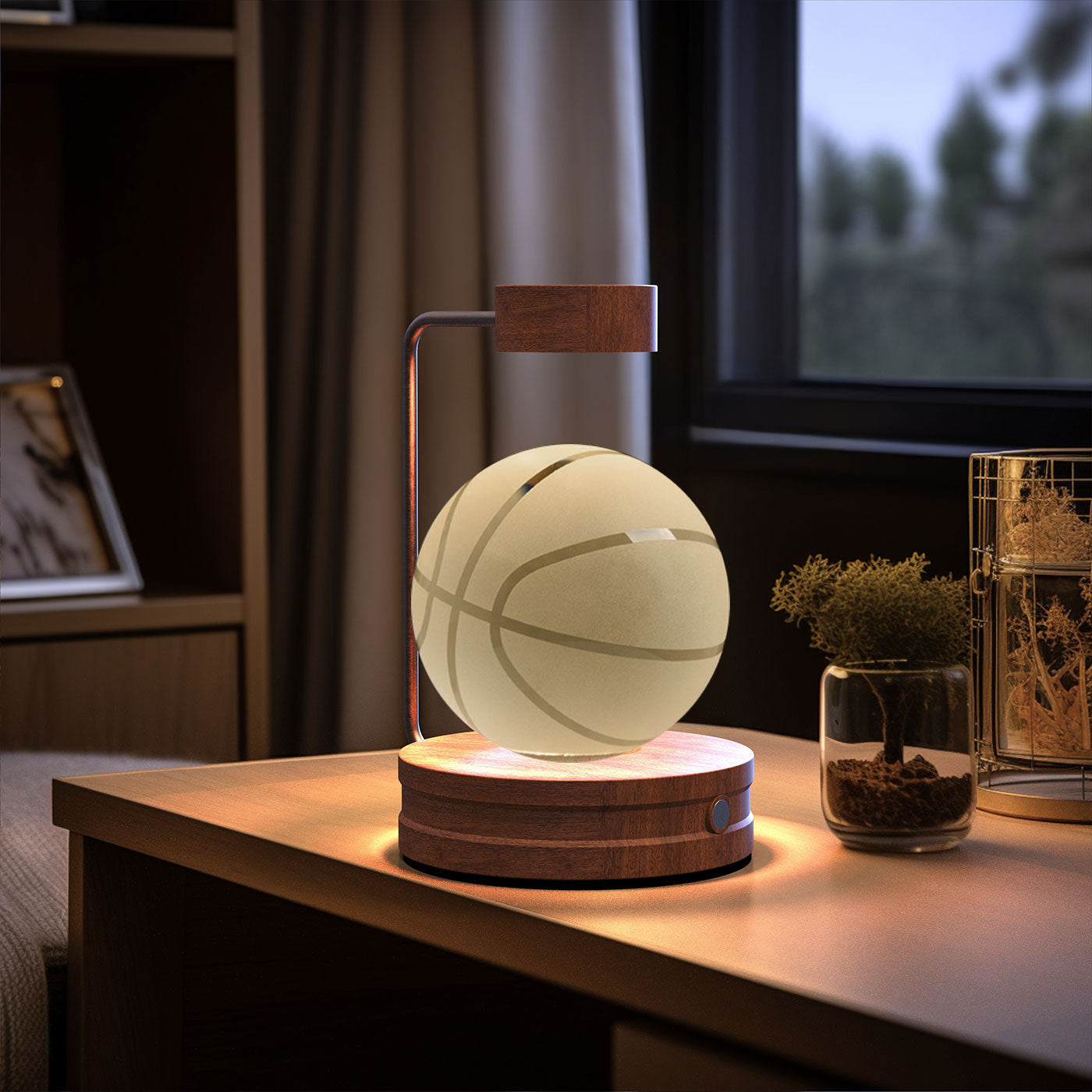 Magical Dino Orb Night Light – Cozy Bedside Glow