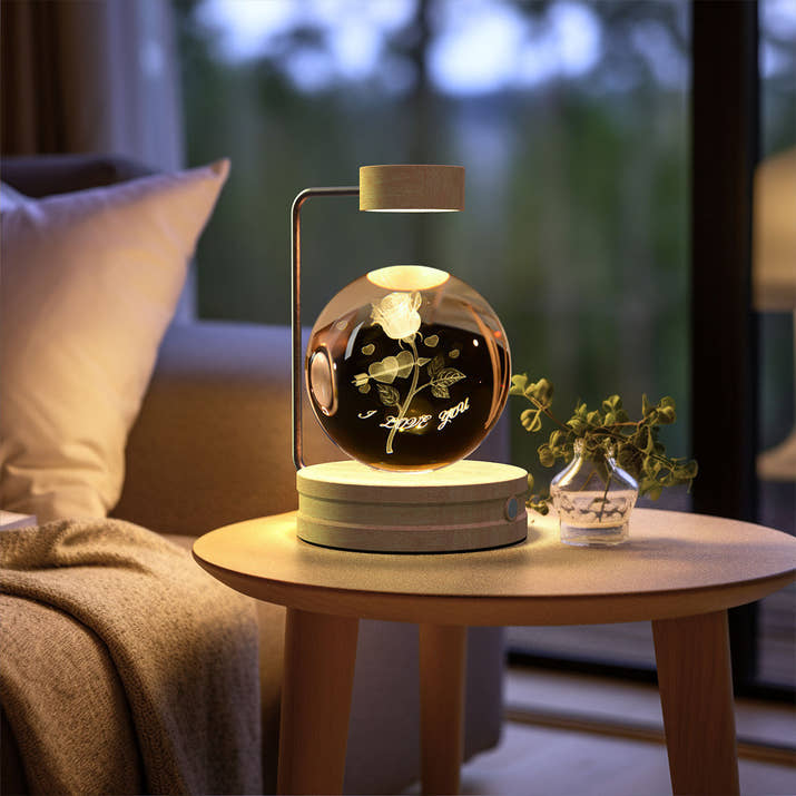 Magical Dino Orb Night Light – Cozy Bedside Glow
