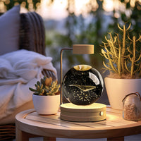 Magical Dino Orb Night Light – Cozy Bedside Glow